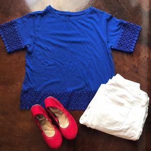 Royal Blue Top